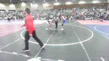 144 lbs Round Of 16 - Caiden Armstrong, Yuba Sutter Combat vs Kayden Williams Lopez, Raider WC