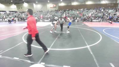 144 lbs Round Of 16 - Caiden Armstrong, Yuba Sutter Combat vs Kayden Williams Lopez, Raider WC