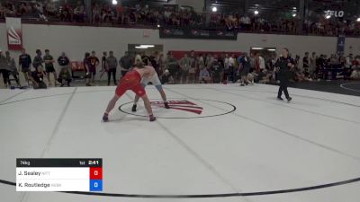 74 kg 3rd Place - Joseph Sealey, Nittany Lion Wrestling Club vs Kody Routledge, Husky Wrestling Club