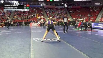 2A-157 lbs 7th Place Match - Cooper Franklin, Alburnett vs Hayden Schafer, Eagle Grove