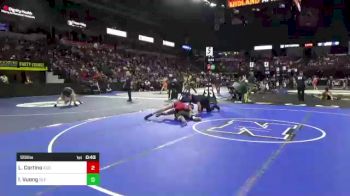 126 lbs Round Of 64 - Leo Cortino, Buchanan (CS) vs Isaac Vuong, San Leandro (NC)