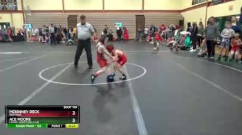 48 lbs Round 1 - McKinney Deck, Red Hawk vs Ace Moore, Laurel Wrestling Club