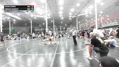 122 lbs Rr Rnd 4 - Julian Zargo, Revival SJV - HSC vs Keegan Barrick, Team Nauman Silver Fox - HSC