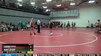 Round 2 - Conner Doyle, Cedar Falls vs Brady Roling, Waverly-Shell Rock