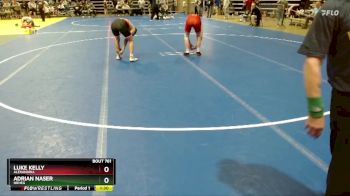 140 lbs Cons. Round 3 - Adrian Naser, NRHEG vs Luke Kelly, Alexandria