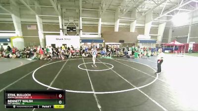 100 lbs Champ Round 1 (16 Team) - Stihl Bulloch, South Central Utah vs Bennett Walsh, Mat Demons