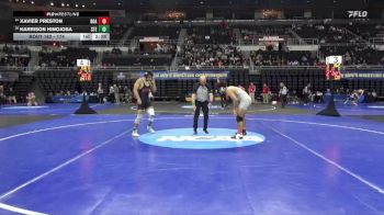 174 lbs Cons. Round 2 - Xavier Preston, Roanoke vs Harrison Hinojosa, Stevens