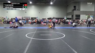 140 lbs Cons. Round 1 - Leeum Healy, Piper vs Tyler Meyer, Hoxie Kids