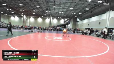 165C Cons. Semi - Spencer Mosier, Arkansas City HS vs Solomon Dalecke, Pine Creek