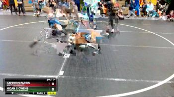 65 lbs Quarterfinal - Cameron Parris, Ninety Six Wildcats vs Micah ✞ Owens, Legacy Elite Wrestling