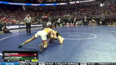 3A-182 lbs Cons. Semi - Chase Hutchinson, Valley, West Des Moines vs Jack Laughlin, Carlisle