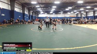 58 lbs 2nd Place Match - Triton Ackley, Sublime Wrestling Academy vs Nathan Moore, St. Maries Wrestling Club