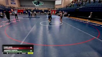 113 lbs Champ. Round 1 - Case Legg, Richardson Lake Highlands vs Andrew Huerta, Conroe Woodlands College Park