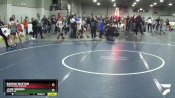 85 lbs Semifinal - Luke Brown, Dewitt WC vs Easton Button, Martin Mean Machine