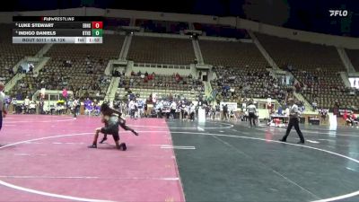 5A 126 lbs Quarterfinal - Luke Stewart, Elberta HS vs Indigo Daniels, Brewbaker Tech