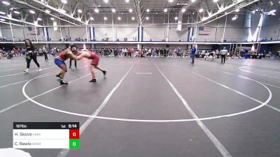 197 lbs Consi Of 8 #1 - Hudson Skove, Harvard vs Carsten Rawls, American University