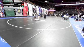 138 Class 3 lbs Cons. Round 3 - Rowdy Narron, St. Michael The Archangel vs Jeremiah Austin, Capital City