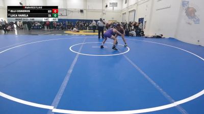 148 lbs Cons. Round 1 - Luca Varela, Salinas vs Elli Cisneros, Gonzales