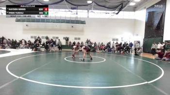 138 lbs Round Of 16 - Hayden Minns, North Haven vs Pren Tushaj, East Haven