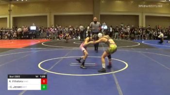 Match - Arona Villiatora, Shadow Ridge High School vs Camden Jensen, Battle Born Wrestling Academy