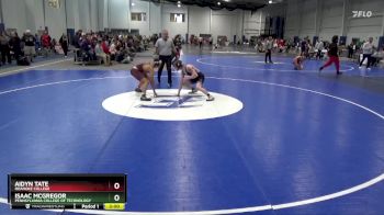 141 lbs Champ. Round 2 - Aidyn Tate, Roanoke College vs Isaac McGregor, Pennsylvania College Of Technology