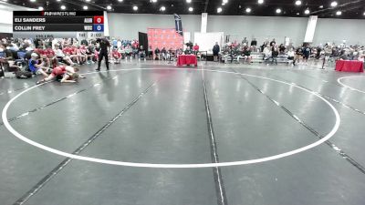 120 lbs Eli Sanders, Team Alabama vs Collin Frey, Wisconsin