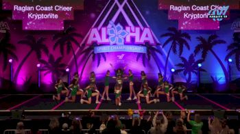 Raglan Coast Cheer - Kryptonite [2024 L4 Youth 2] 2024 Aloha Grand Nationals