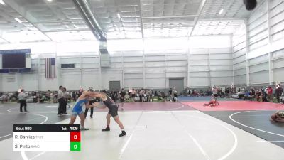 190 lbs Quarterfinal - Ryan Barrios, Threshold WC vs Samuel Pinto, Rancho Bernardo WC