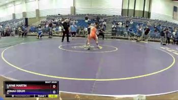 94 lbs Round 1 - Layne Martin, MI vs Jonah Odum, IN