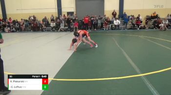 95 lbs Round 2 - Charlie Loftus, STMA vs Hudson Piekarski, Moorhead Magic