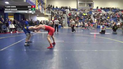 172 lbs Consy 5 - Liam Costa, Moon vs Nolan Savage, Line Mountain