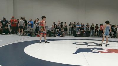 51 kg Champ. Rd Of 64 - Shaefer Hoffman, Steller Trained Wrestling vs Nicholas Perez, South Bakersfield High School Wrestling