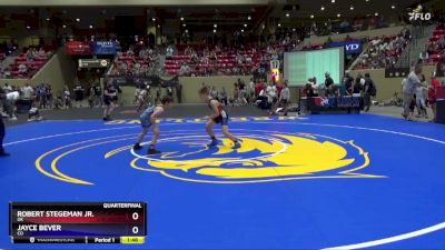 84 lbs Quarterfinal - Robert Stegeman Jr., OK vs Jayce Bever, CO