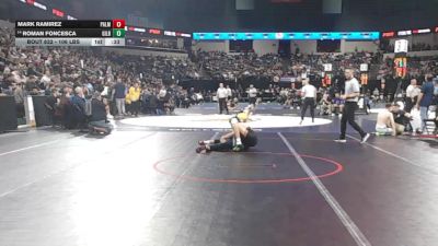 106 lbs Consi Of 16 #2 - Mark Ramirez, Palm Desert (SS) vs Roman Foncesca, Gilroy (CC)