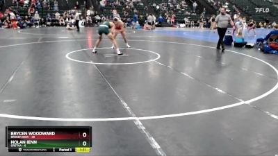 165 lbs Round 2 (16 Team) - Brycen Woodward, Broken Bow vs Nolan Ienn, Gretna