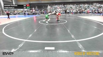 92 lbs Round Of 32 - Govanni Figueroa, Ontario Animals Wrestling Club vs Tyger Padilla, Nor-Cal Inferno