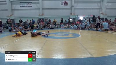 97 lbs Pools - Samantha Massey, Swag Sisters vs Allegra Keaton, EP Rattlers