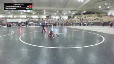 55 lbs Cons. Round 2 - Cholzden Johnson, GroundZero vs Tucker Gray, Williamson Co Wrestling Club