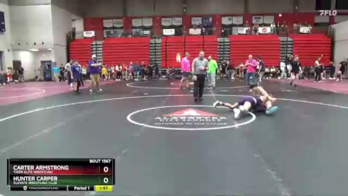 120 lbs 1st Place Match - Carter Armstrong, Tiger Elite Wrestling vs ...