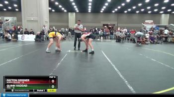 184 lbs Placement Matches (16 Team) - Quinn Haddad, TCNJ vs Payton Geigner, North Central