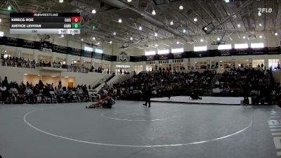 190 lbs Round 1 (16 Team) - Justice Levitan, Cambridge vs Kirecg Roe, Cass