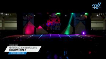 Pennsylvania Elite Cheerleading - Generation X [2024 L4 Senior - D2 Day 1] 2024 ASC Queen of the Nile Baltimore Showdown