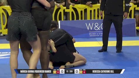 Rebecca Catherine Gill vs Márcia Karina Figueiredo Ramos 2025 Pan IBJJF Jiu-Jitsu No-Gi Championship