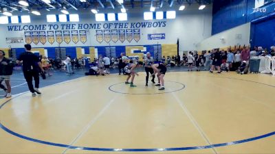 106 lbs Champ. Round 2 - Clayton Newton, Camden County Outsiders vs Brody Fitzgerald, Central Florida Wrestling