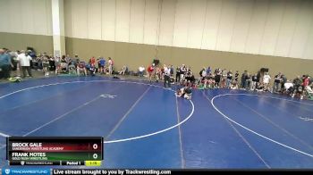 85 lbs Quarterfinal - Frank Motes, Gold Rush Wrestling vs Brock Gale, Sanderson Wrestling Academy