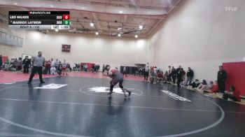 132 lbs Champ. Round 1 - Maddox Laymon, Sheridan vs Leo Wilkes, Beaver