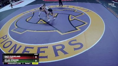 3rd Place Match - Dacy Cleveland, Norfolk Girls vs Rylee Stracke, Nebraska City Girls