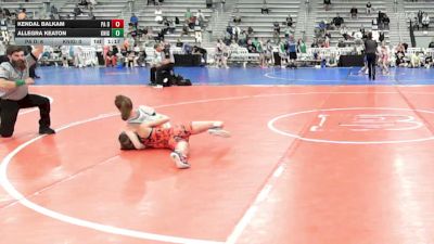 107 lbs Rr Rnd 1 - Kendal Balkam, PA DXI Elite - HSG vs Allegra Keaton, Knights RTC/Wrestling Club - HSG