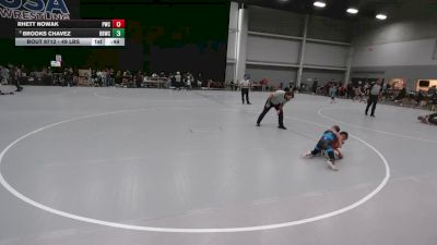 49 lbs Champ. Rd Of 32 - Rhett Nowak, Perrysburg Wrestling Club vs Brooks Chavez, Backyard Brawlers Wrestling Club