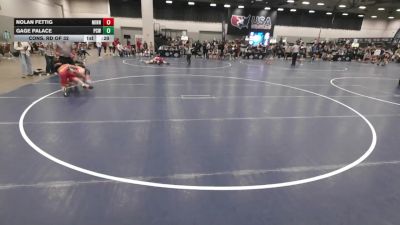 138 lbs Cons. Rd Of 32 - Nolan Fettig, Minnesota vs Gage Palace, Payson Club Wrestling